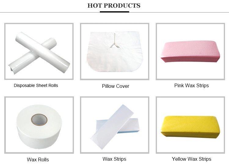 Customized Disposable Nonwoven 7*20cm Waxing Strips Hair Removal Depilatory Wax Paper